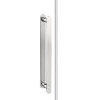 Alise 56" - 60" sliding shower door wth Chrome hardware (soft-close)