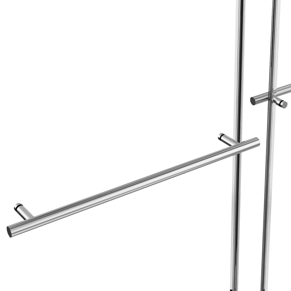 Catey 56" - 60" bypass shower door wth Chrome hardware (soft-close)