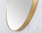Avon Bathroom Mirror with Stainless Steel Metal Frame