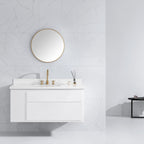 Avon Bathroom Mirror with Stainless Steel Metal Frame