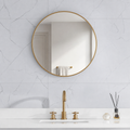 Avon Bathroom Mirror with Stainless Steel Metal Frame