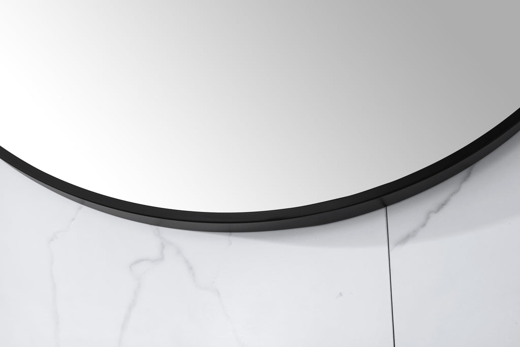 Avon Bathroom Mirror with Stainless Steel Metal Frame