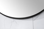 Avon Bathroom Mirror with Stainless Steel Metal Frame