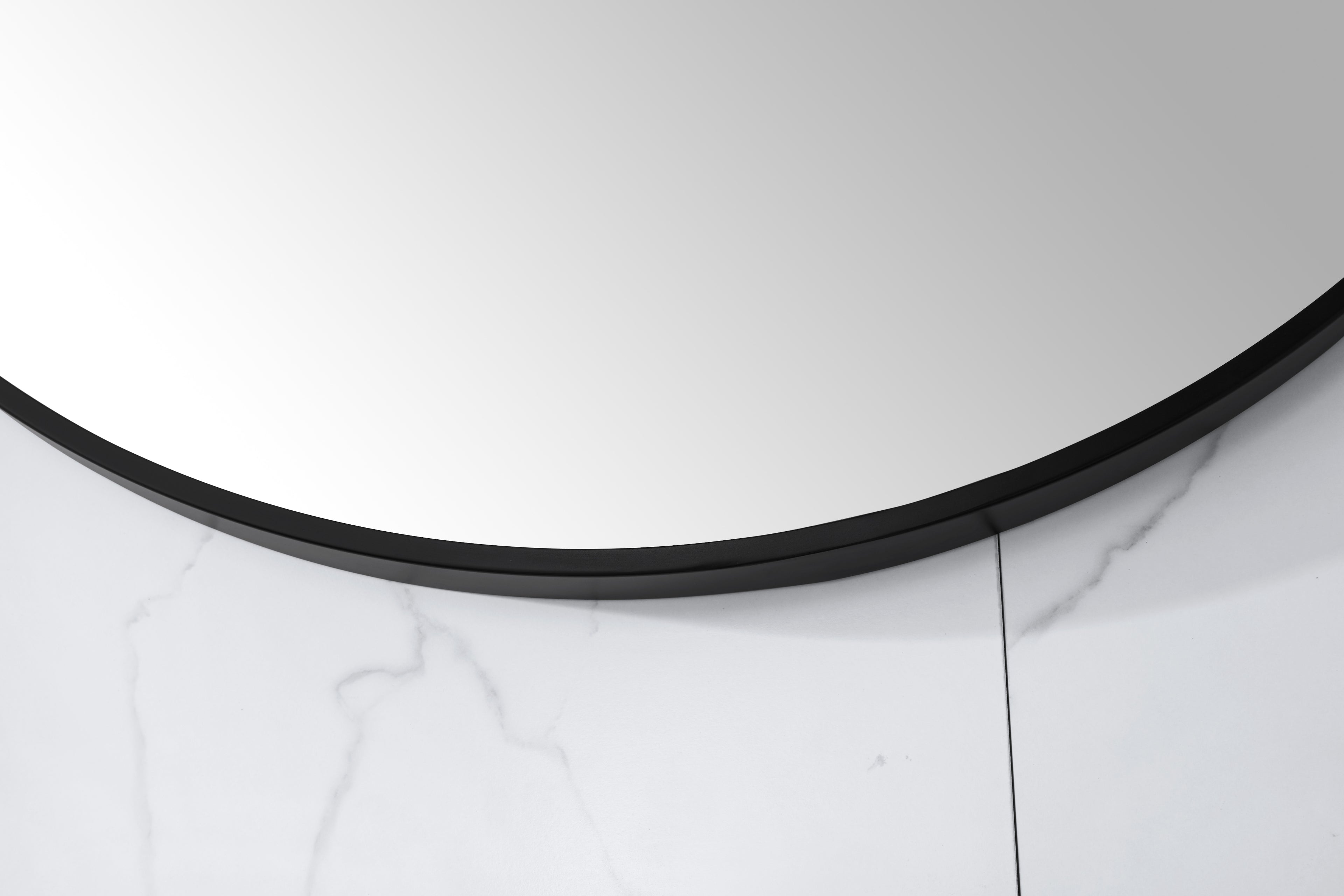 Avon Bathroom Mirror with Stainless Steel Metal Frame