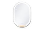 Lucia 22" x 32" pill front and back lit LED mirror with acrylic boarder