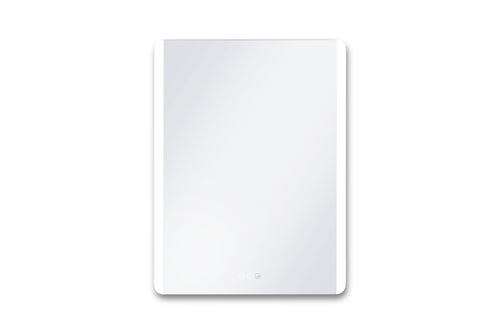 White rectangular object on a white background