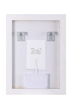 Lucia 24" x 32" rectangular front and back lit LED mirror with acrylic boarder