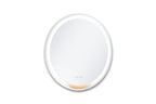 Lucia 28" round front and back lit LED mirror with acrylic boarder