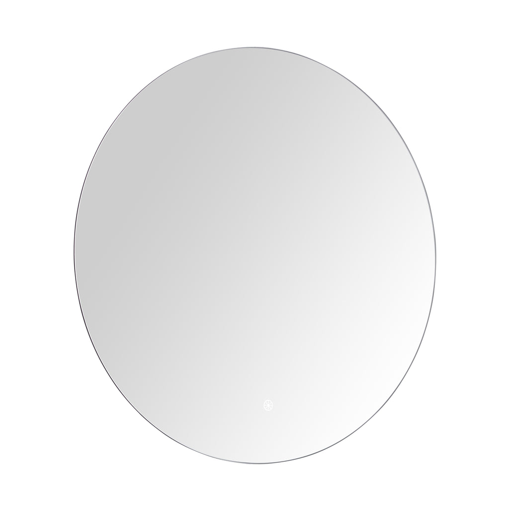 Luana Frameless Round LED Bathroom Mirror