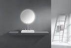 Luana Frameless Round LED Bathroom Mirror