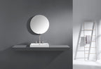 Luana Frameless Round LED Bathroom Mirror