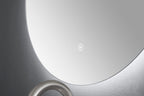 Luana Frameless Round LED Bathroom Mirror