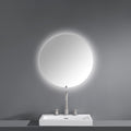 Luana Frameless Round LED Bathroom Mirror