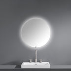 Luana Frameless Round LED Bathroom Mirror