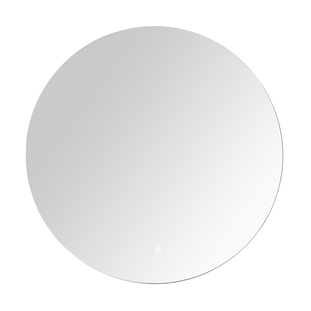 Luana Frameless Round LED Bathroom Mirror