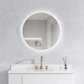 Luana Frameless Round LED Bathroom Mirror