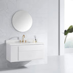 Luana Frameless Round LED Bathroom Mirror
