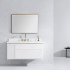 Sonoma 39 in. Bathroom Mirror with Stainless Steel Metal Frame