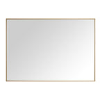 Sonoma 39 in. Bathroom Mirror with Stainless Steel Metal Frame