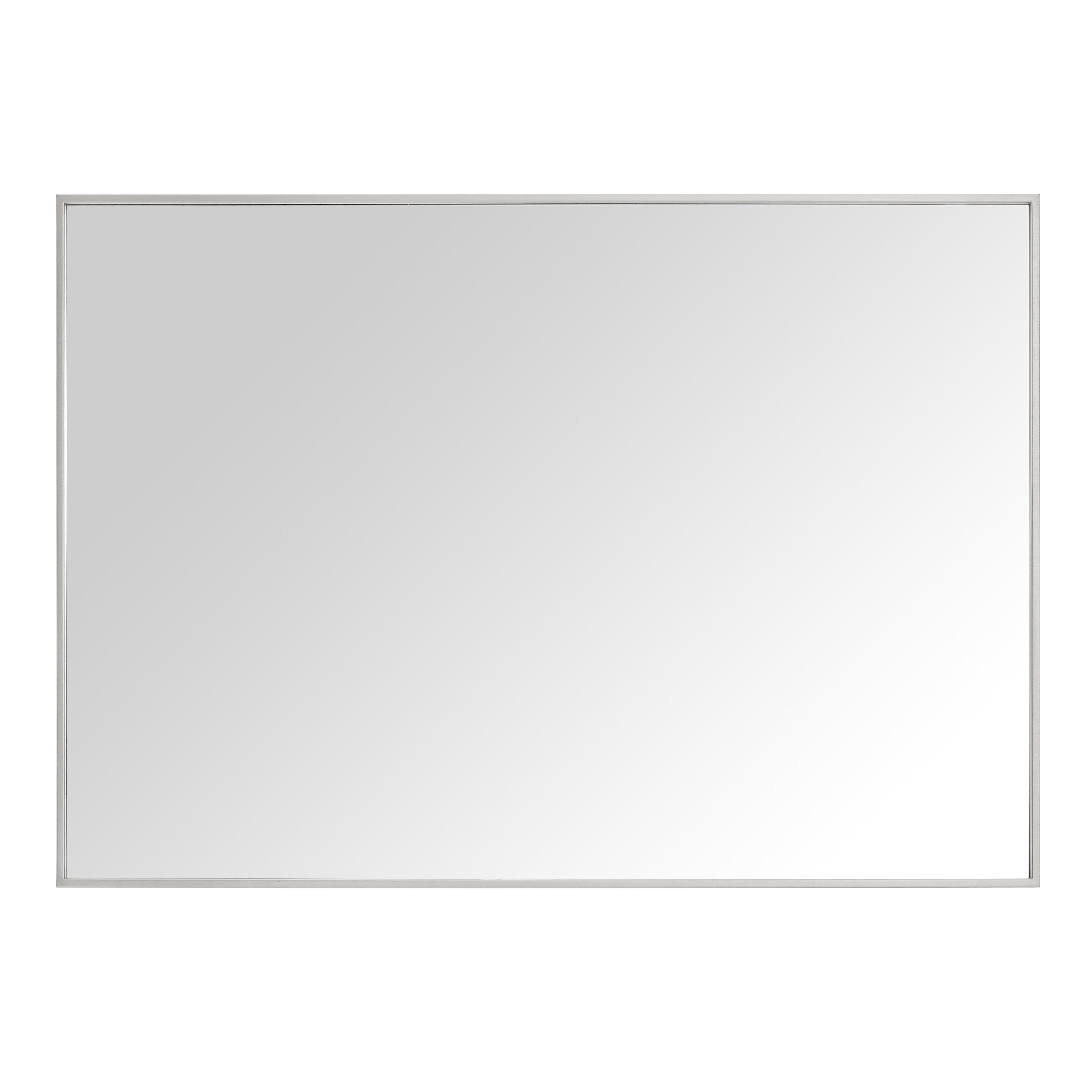 Sonoma 39 in. Bathroom Mirror with Stainless Steel Metal Frame
