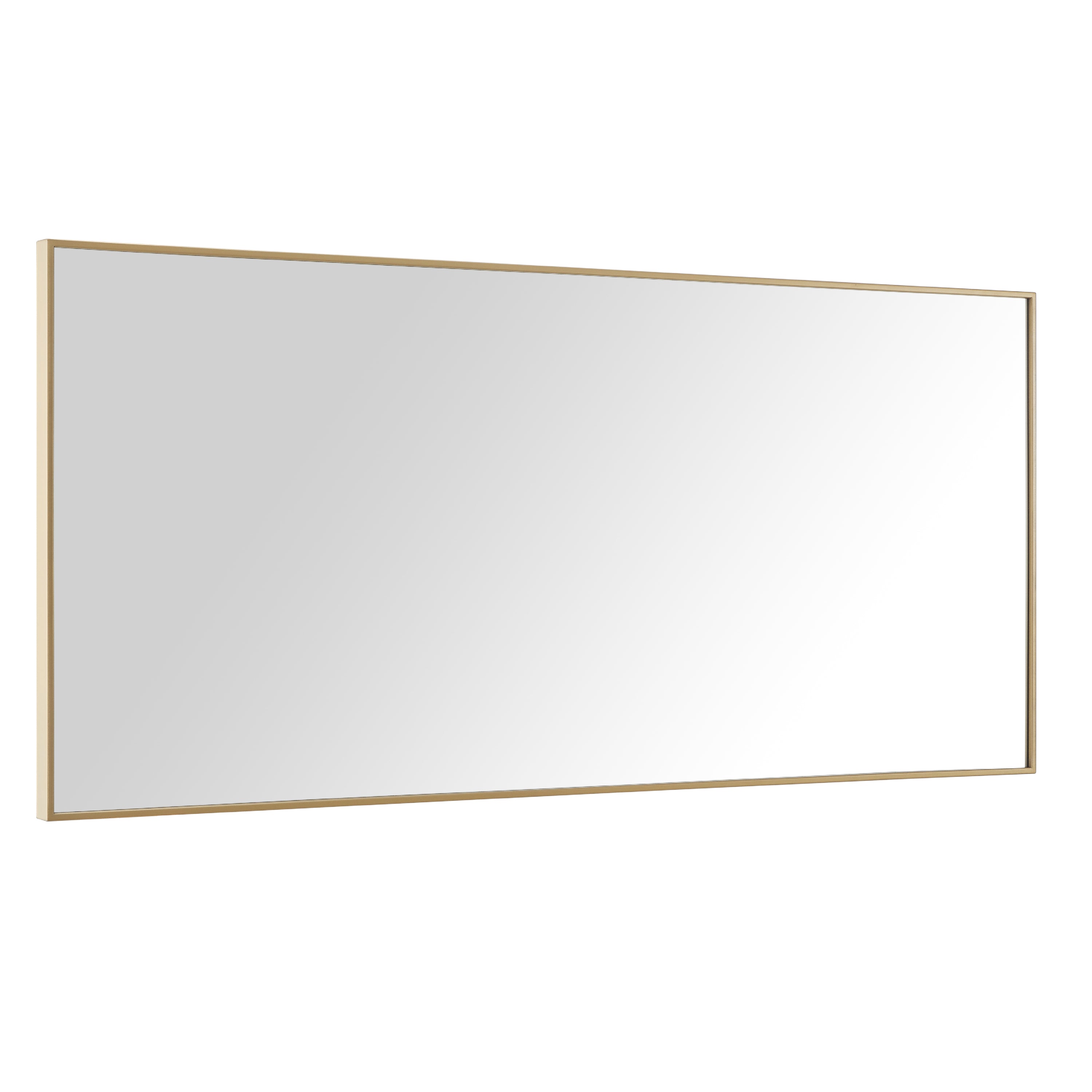Sonoma 59 in. Bathroom Mirror with Stainless Steel Metal Frame