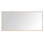 Sonoma 59 in. Bathroom Mirror with Stainless Steel Metal Frame
