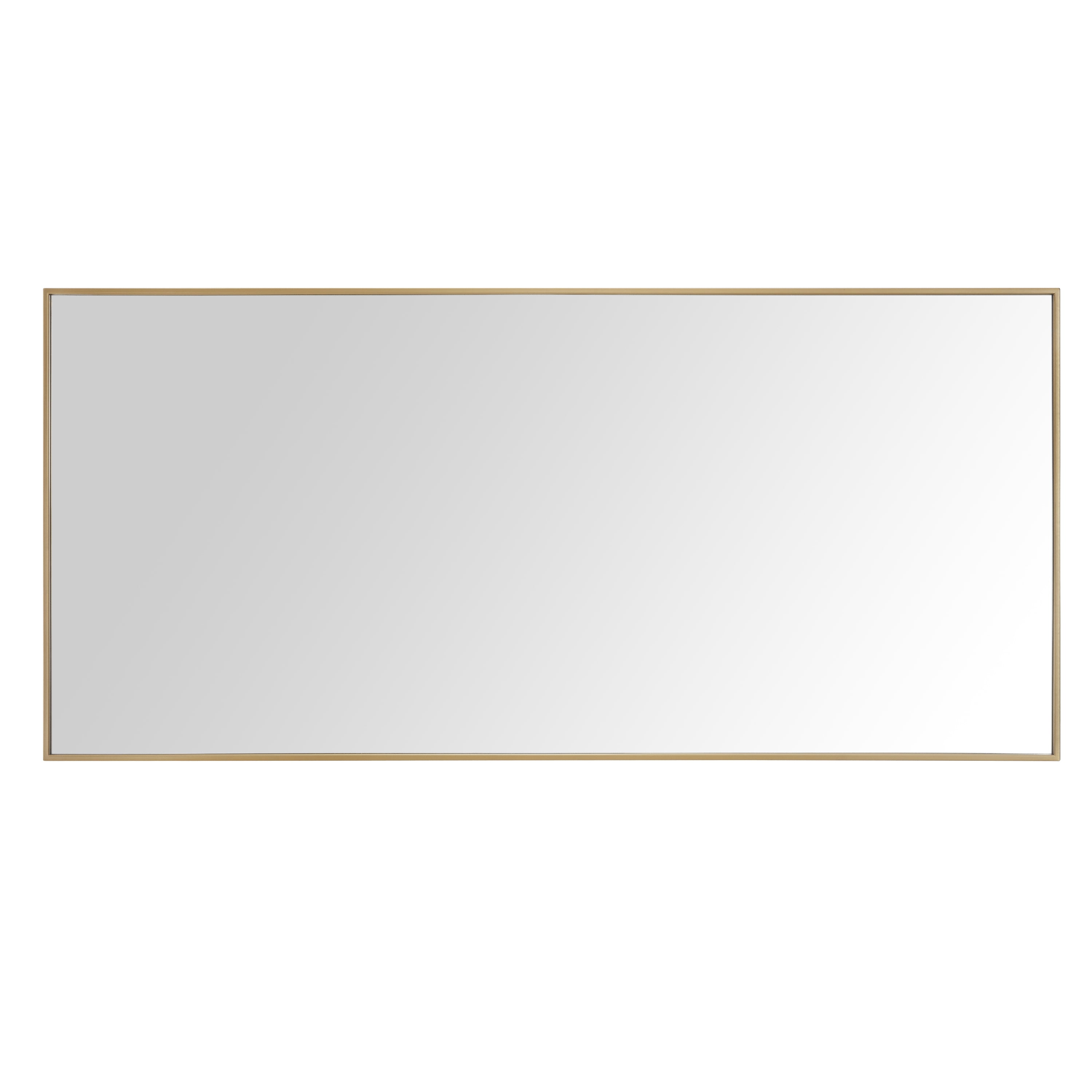 Sonoma 59 in. Bathroom Mirror with Stainless Steel Metal Frame
