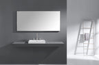 Sonoma 59 in. Bathroom Mirror with Stainless Steel Metal Frame