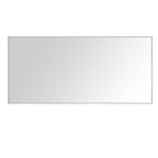 Sonoma 59 in. Bathroom Mirror with Stainless Steel Metal Frame